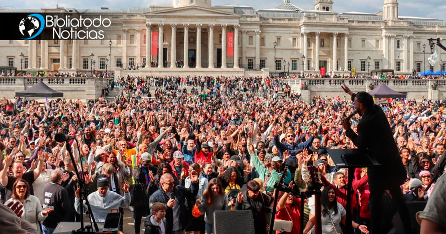 “La gloria de Dios está surgiendo”: Predicación del Evangelio al aire libre reúne a 70 mil personas en Londres
