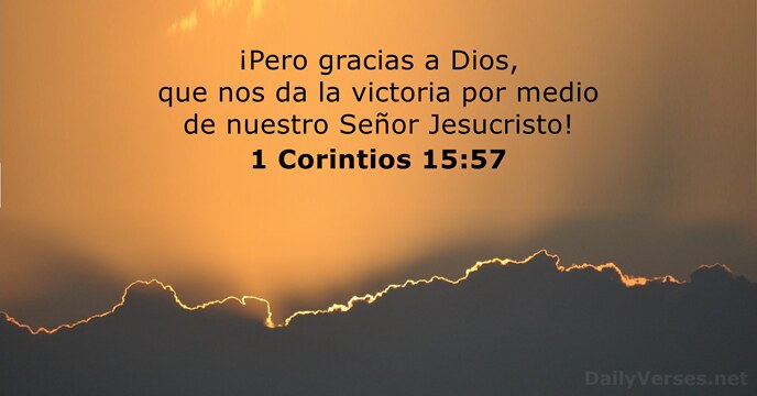 GRACIAS A DIOS….