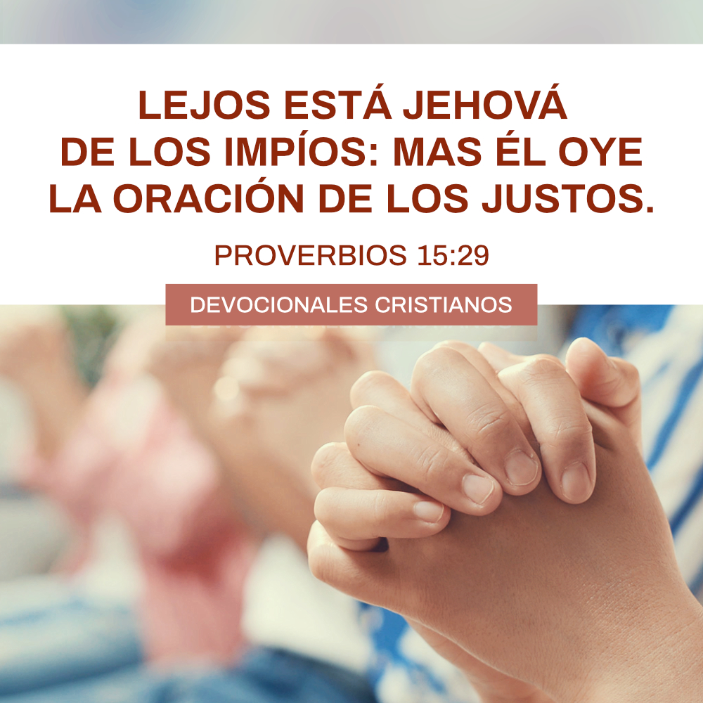 Proverbios 15:29