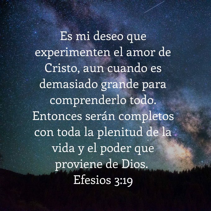 Conose el amor de cristo….