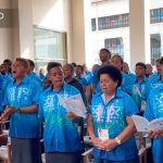 Atletas olímpicos de Fiji adoran con himnos a Jesús y sorprenden al público con sus armonías