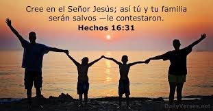 Cree en el señor JESUS…