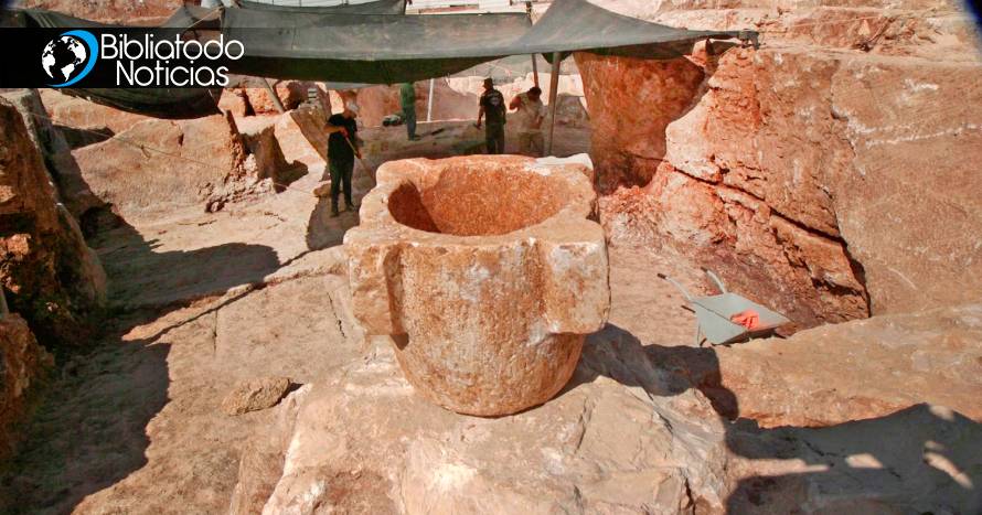 El último hallazgo bíblico en Israel: una enorme cantera de piedra de la época de Jesús