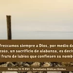 Hebreos 13:15