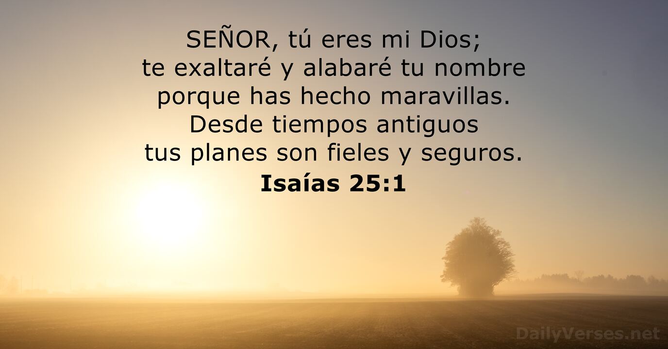 Tu eres mi DIOS…