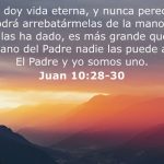 JESUS da vida eterna….