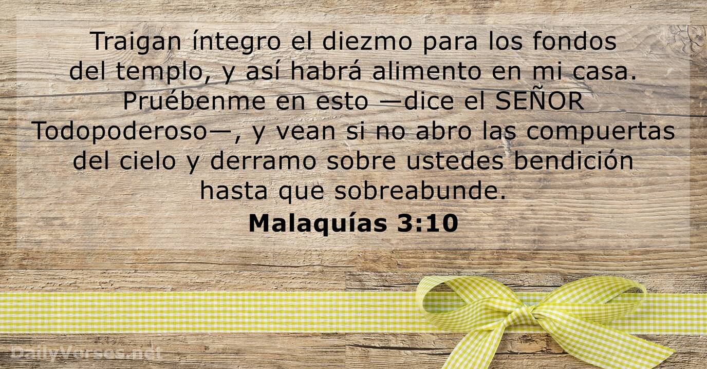 Malaquias 3:10