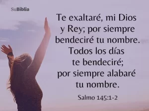 Te exaltare, mi DIOS…