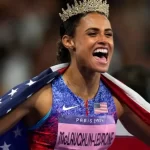 Atleta cristiana estadounidense rompe su propio récord mundial y gana el oro olímpico