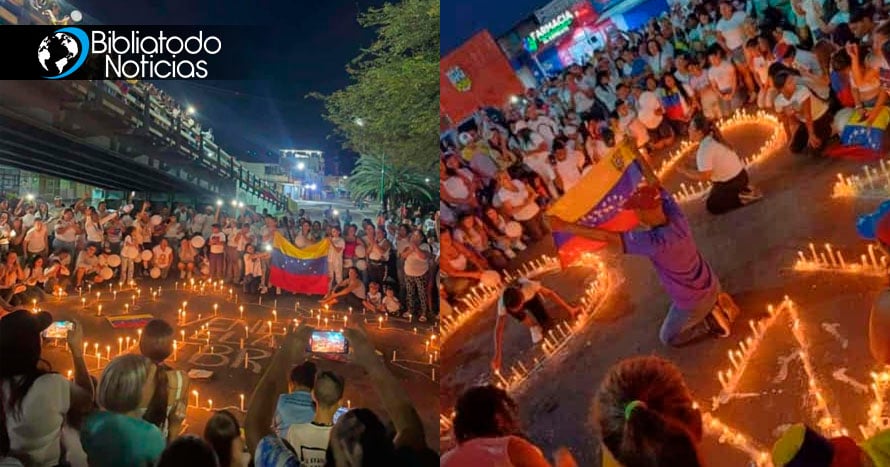 Venezolanos salen a las calles para rendirse ante Dios en oración y pedir la libertad de su país