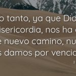 2 Corintios 4:1