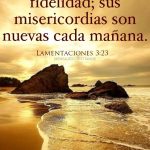 Lamentaciones 3:23