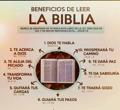 Beneficios de leer la biblia.