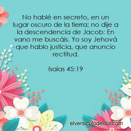  Isaías 45:19