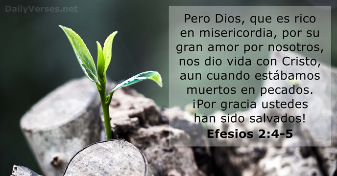 Efesios 2:4-5