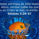 Gálatas 3:26-27