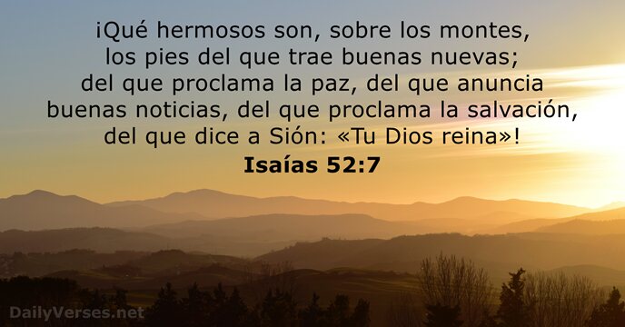 Isaias 52:7