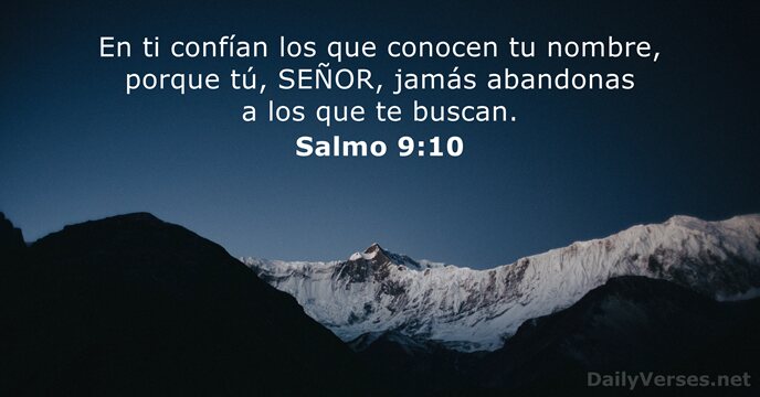 Salmos 9:10